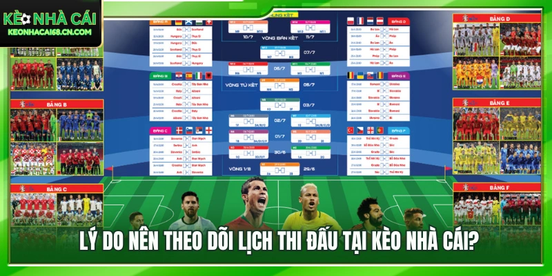 Thế mạnh khi cập nhật lịch thi đấu bóng đá tại Kèo Nhà Cái 